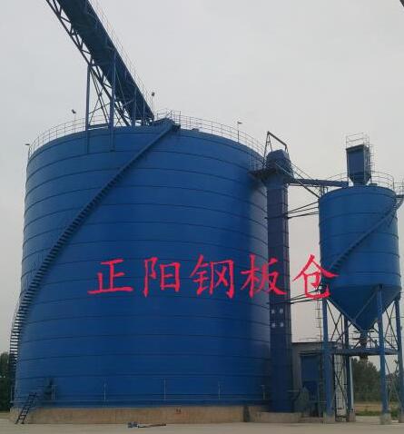 天长大型矿粉钢板库