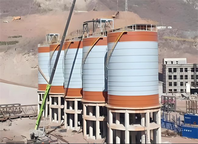 天长高架钢板仓