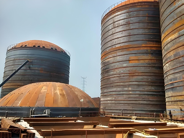 天长焦粉钢板仓